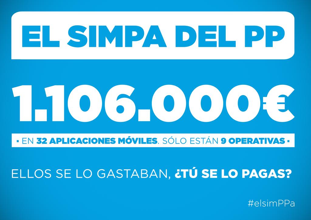 SandraAlar_'s tweet photo. Acusaba a la gente d tener para twitter mientras gastaba nuestro dinero en apps que no funcionan #elsimPPa vergüenza https://t.co/adlUx9aUFy