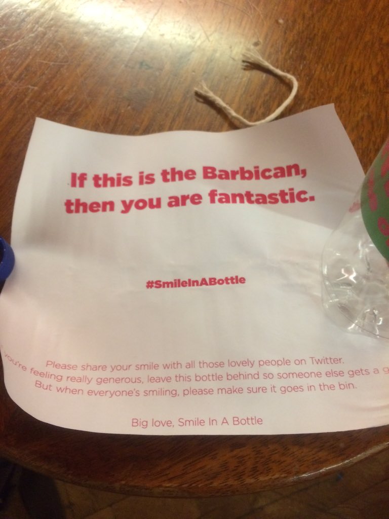 JacolynDaly's tweet photo. It is! I am? Thanks #smileinabottle https://t.co/SEaDdegx5Z