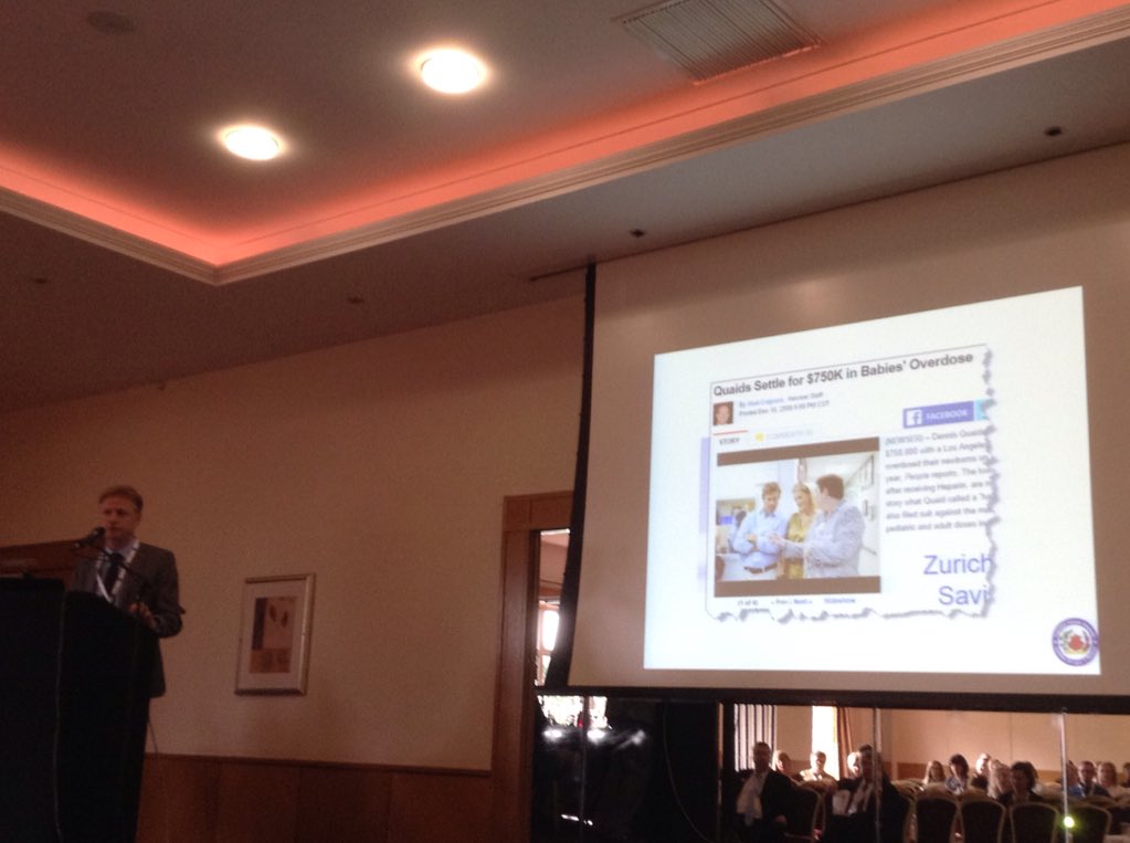 sioduggan_GS1's tweet image. Feargal McGroarty @stjamesdublin speaking about implementing #GS1 on the floor #idi Annual Conf