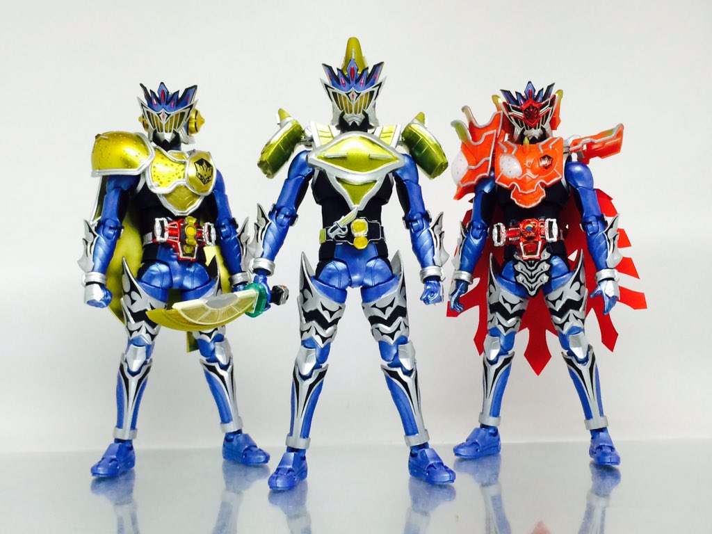 ふじやん בטוויטר 戦極凌馬がプロトタイプの戦極ドライバーで変身した仮面ライダーデューク レモンアームズ完成٩ W و 耳とレモンレイピアはbd届いてから作りたい 作るとは言ってない T Co Bh6iafteyd