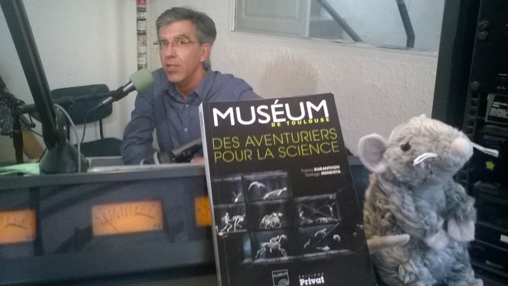 RADIOFMR's tweet photo. Santiago mendieta est dans les studios pour parler des 150 ans @museumtoulouse @LGC_FMR https://t.co/FiDziqXkqw
