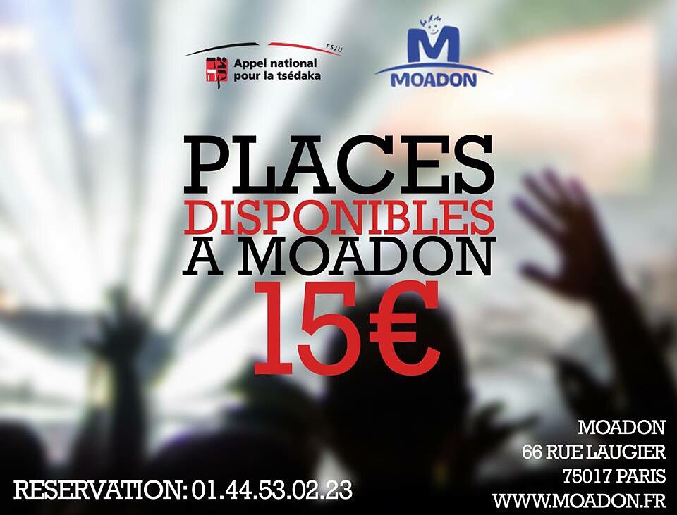Moadon_'s tweet photo. Nous avons des tickets pour le concert de La Solidarité au Palais des Congrès de Paris
Réservation: 01.44.53.02.23 https://t.co/SnOrcZ9gyF