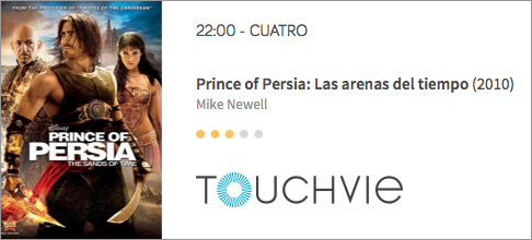 Dive_ES's tweet photo. En diez minutos empieza #PrinceOfPersia en @cuatro. ¡No te pierdas detalle con #Touchvie! https://t.co/EecQ5tix85