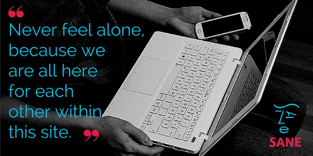 Connect with other people who know what you're going through in the SANE Community: sane.org.uk/what_we_do/sup…