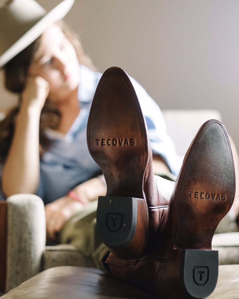 Friday vibes. #tecovas #handmade