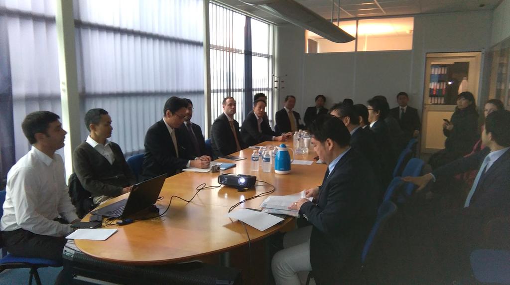 CendrineCarmagn's tweet photo. Japanese delegation welcomed by #Loiretech, thanks for the company visit https://t.co/y9eFEnC4ln