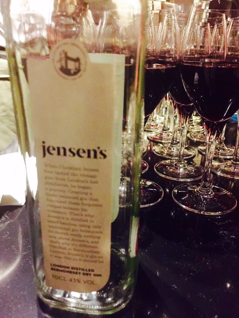 BermondseyBees's tweet photo. @JensensGin @TheShardLondon Great to serve local Jensen's Gin: sometimes outnumbered, never outclassed! #shardtalks https://t.co/2mKEhzyvv3