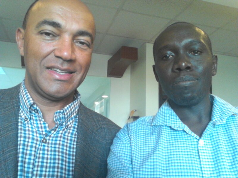 KenyanRegista's tweet image. My 1st selfie &amp;amp; yes what a man to take it with. @Peter_Kenneth  let us vote virtue &amp;amp; performance. #Tunawesmake