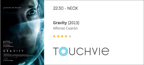 Dive_ES's tweet photo. Ya estamos viendo #Gravity con #Touchvie ¡Sincroniza y no te pierdas detalle! https://t.co/EM13tKZa7b