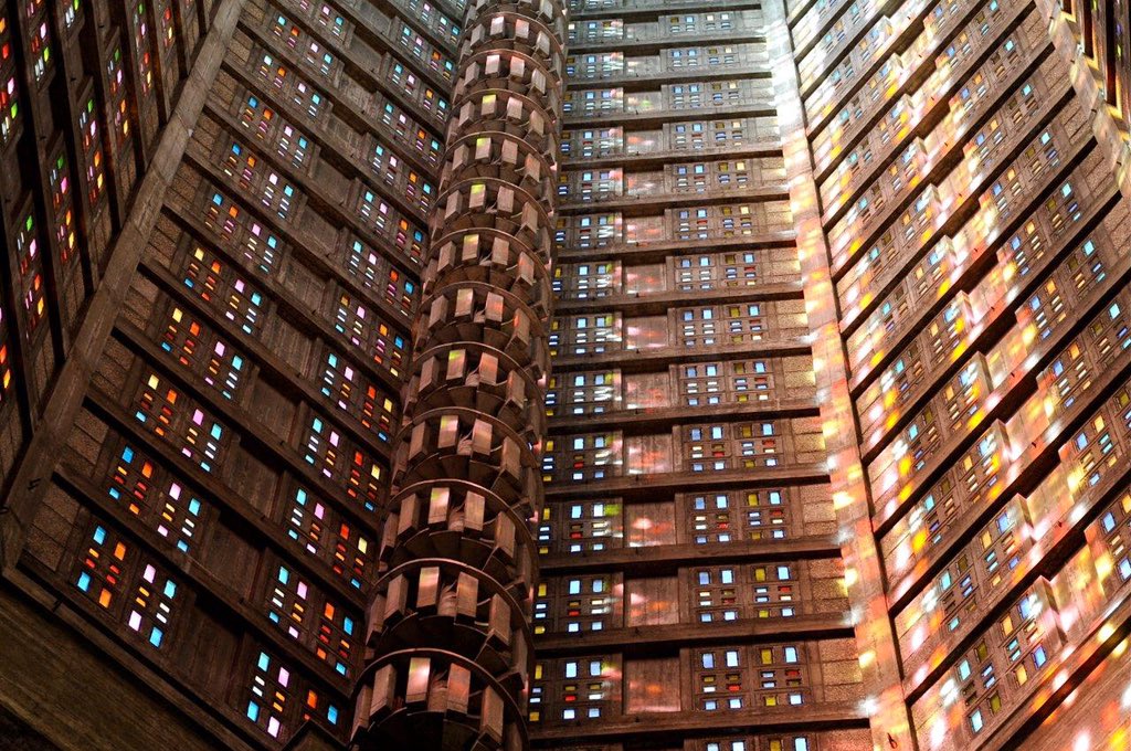 loouisfernandes's tweet image. Églises Saint-Joseph du Havre
Auguste Perret 
1951-1961