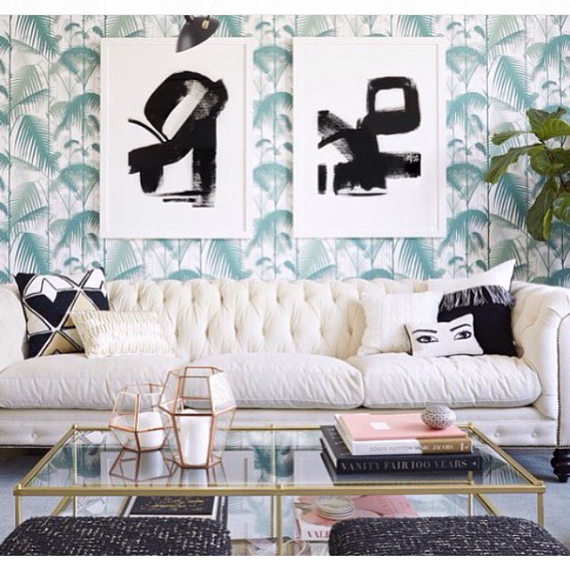 msdesignmaterls's tweet photo. Palm leaf madness!! 🌴🌴🌴 @Cole_And_Son #palmjungle #palmleafs #palmtrees #interiordesign #decoration #palmlovers https://t.co/kjy4SXecD2