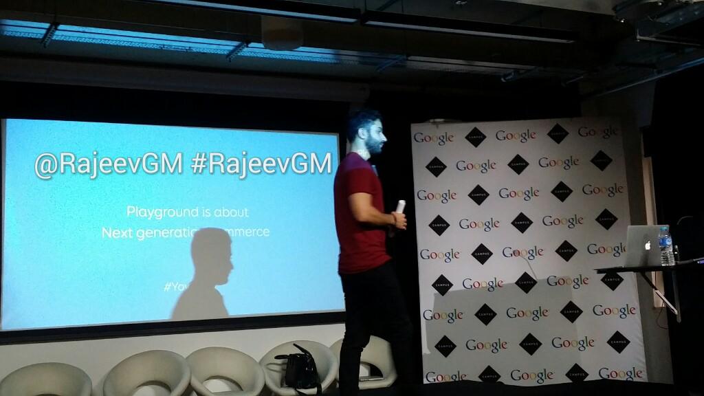 rajeevgm's tweet image. #yoyoplay&amp;gt;@yoyowallet launches 1st  #playground ahead of #Hackathon at #Google #CampusLondon