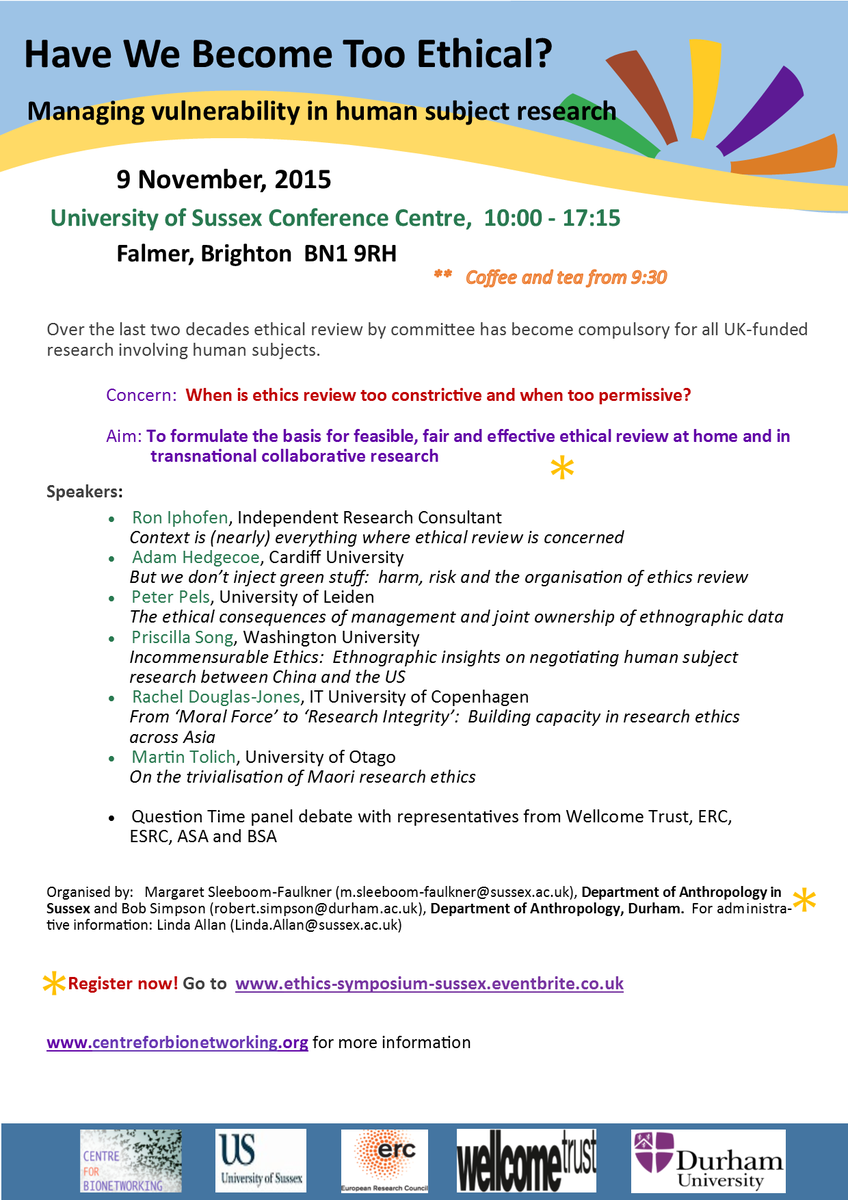 Bionetworking's tweet photo. Last few days to register -- discounted student tickets available https://t.co/4V9infjBAo