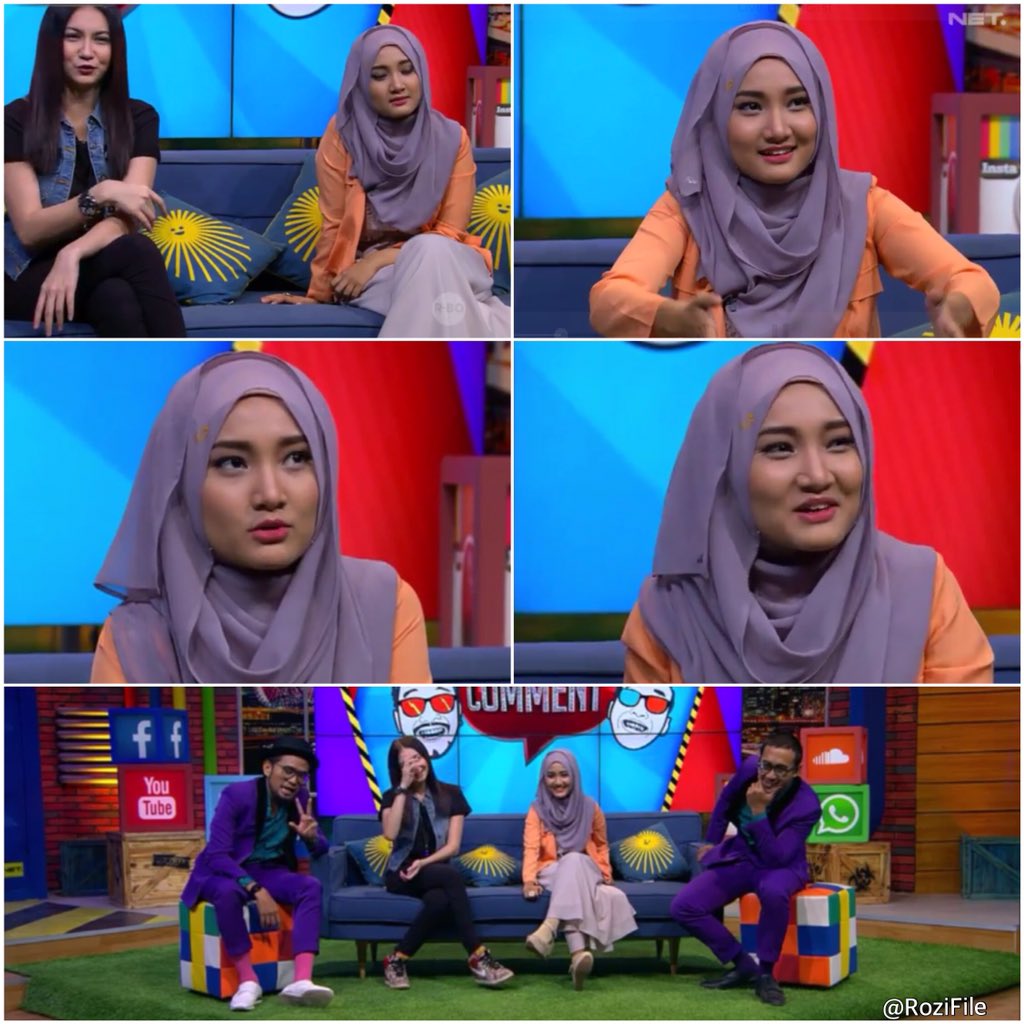 RoziFile's tweet image. Arigatou buat @TheComment_NET @netmediatama malam ini puas bgt seru2an ama @FatinSL

#PictFatin
#FatinTheComment_NET