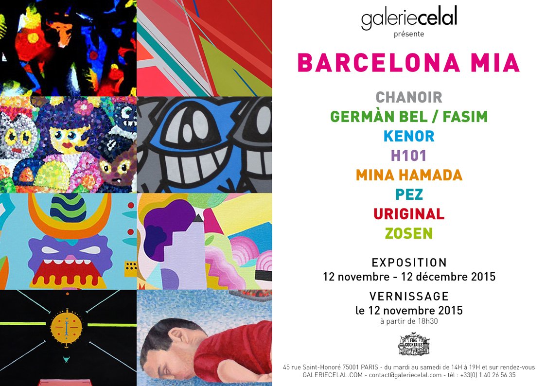 PezBarcelona's tweet photo. Galerie Celal. Presents: Barcelona Mia.@I_S_S_ART @UrbanArtParis @ParisTonkar @paris_streetart @MyArtInvest https://t.co/hWse5dAQd8