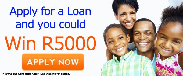 FuturefileB's tweet image. Win R5000 in cash when you apply for a personal loan! Go to goo.gl/FeiLx3