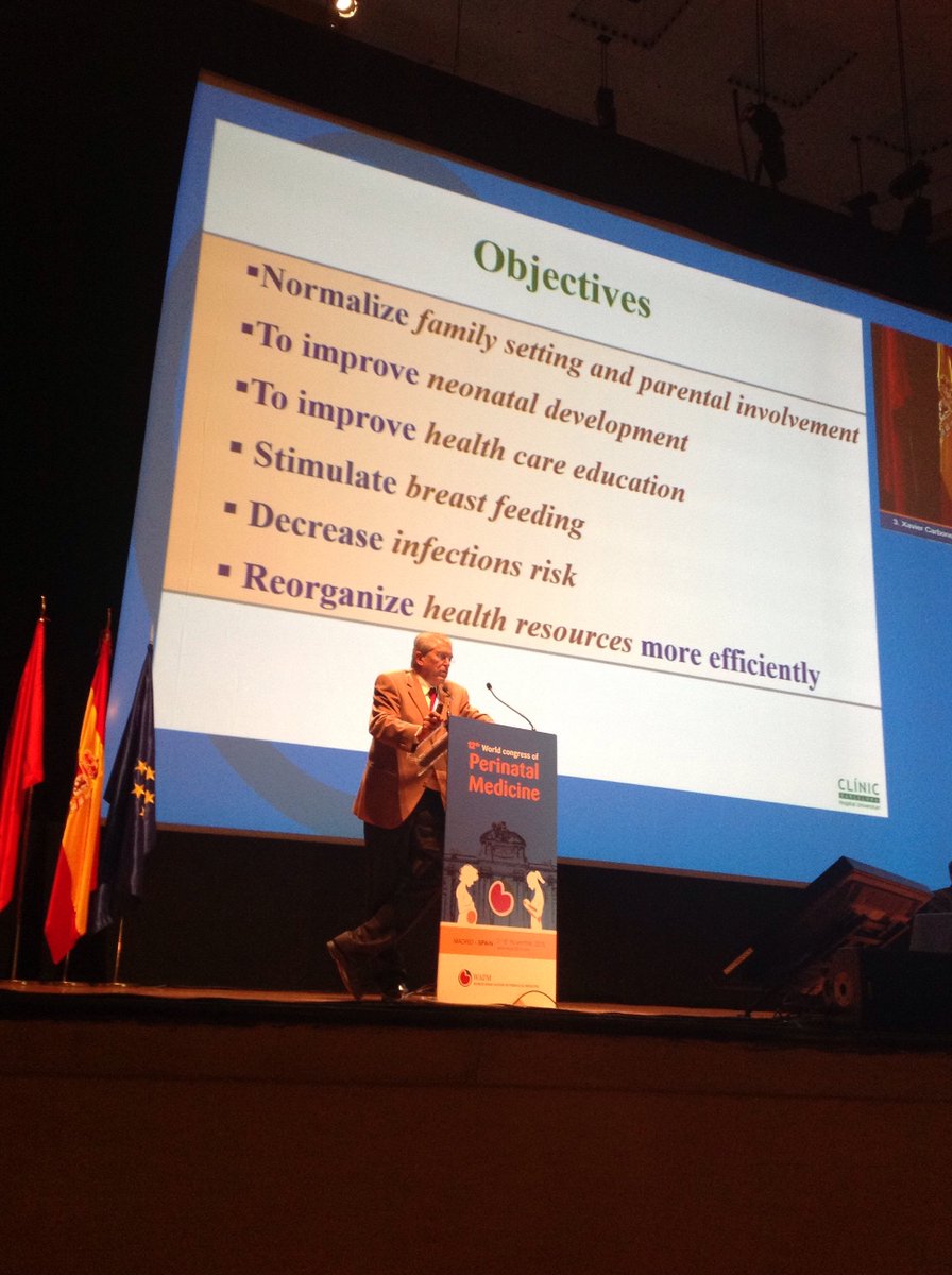 WCPM15's tweet photo. Carbonell-Estrany presents a home birth care program developed by the Clinic Hospital in Barcelona. #12wcpm2015 https://t.co/sV79LCOoCe