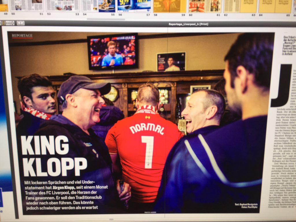UReitz's tweet photo. https://t.co/qtRgn6pMVH Wie ärgerlich! Mit der @leica_camera fotografierte @paulripke noch für #FOCUS "King Klopp" https://t.co/dYP42fhjH3