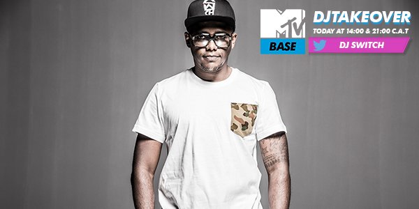 MTVBaseAfrica's tweet image. Catch @DJSwitch&apos;s #DJTakeOver again tonight at 21:00 C.A.T. Coming up, the video premier of #WayItGo at 15:55 C.A.T!