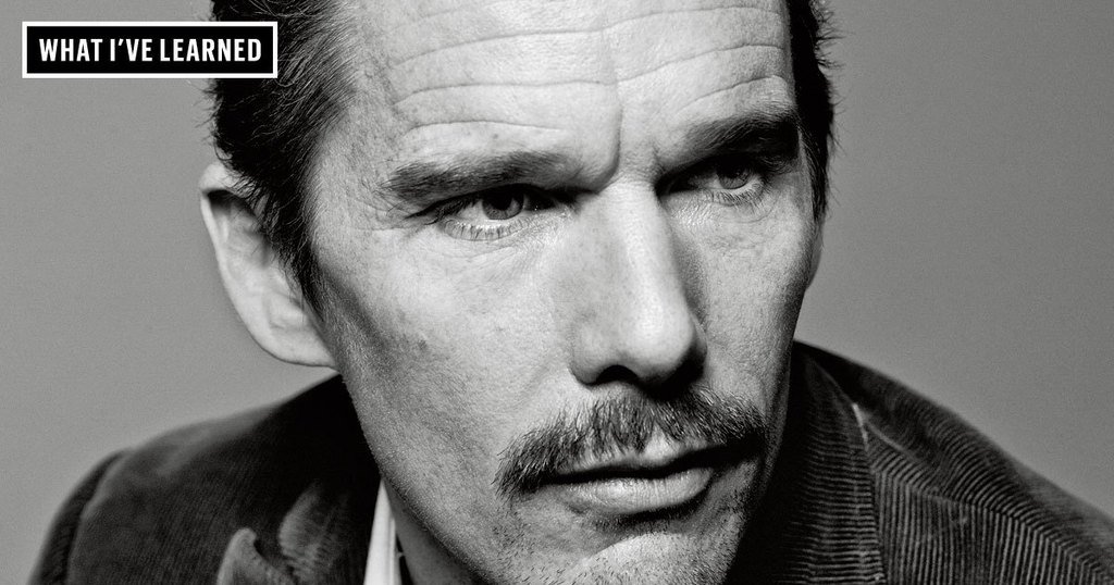 Happy Birthday, Ethan Hawke: Esquire Magazine (esquire) Novemb 