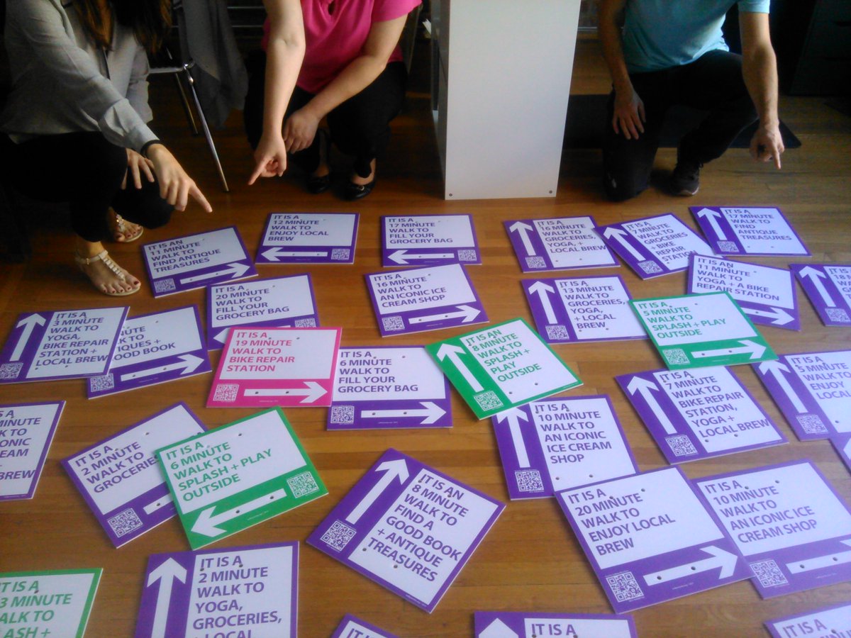 Sustain_CLT's tweet photo. Sorting out our #WalkCLT signs for tomorrow's big event in @PlazaMidwood! Join us: https://t.co/O8EI4sBVSb https://t.co/ymqWhZ1GII