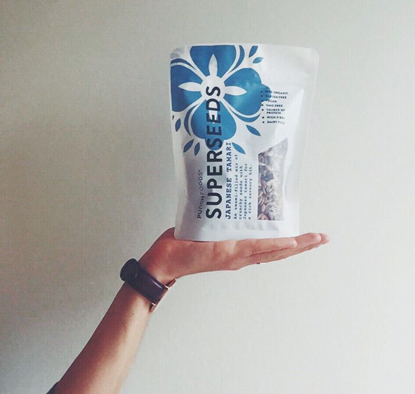 PunchFoods's tweet photo. Coming to you in just two weeks. #originalsuperseeds #eatrealfeelreal #backinaction #worldgetready #bigdreams #seeds https://t.co/ne4CEAD1sS