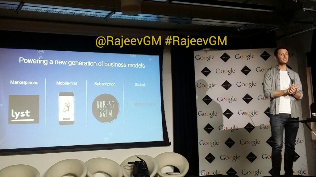 rajeevgm's tweet image. #YoYoPlay&amp;gt;@Stripe's @JamesAllgrove on #future of #commerce b4 @yoyowallet #hackathon at #CampusLondon