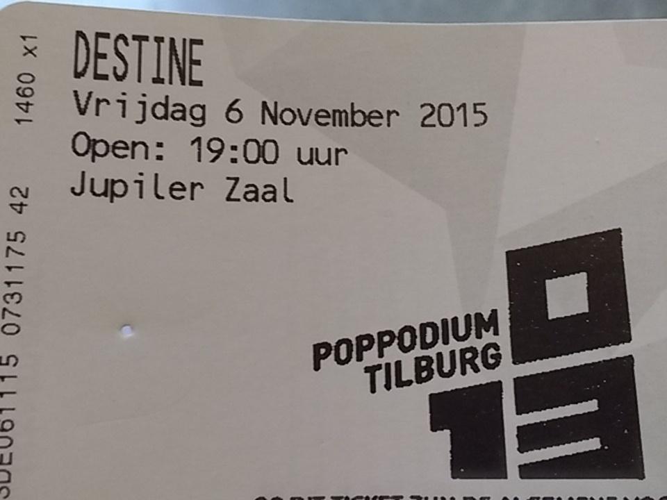 taalklunstenaar's tweet photo. Jaaaaaaa! Heb zelfs een fysiek kaartje besteld voor deze legendarische avond! @destinedestine https://t.co/1ifTPcteaH