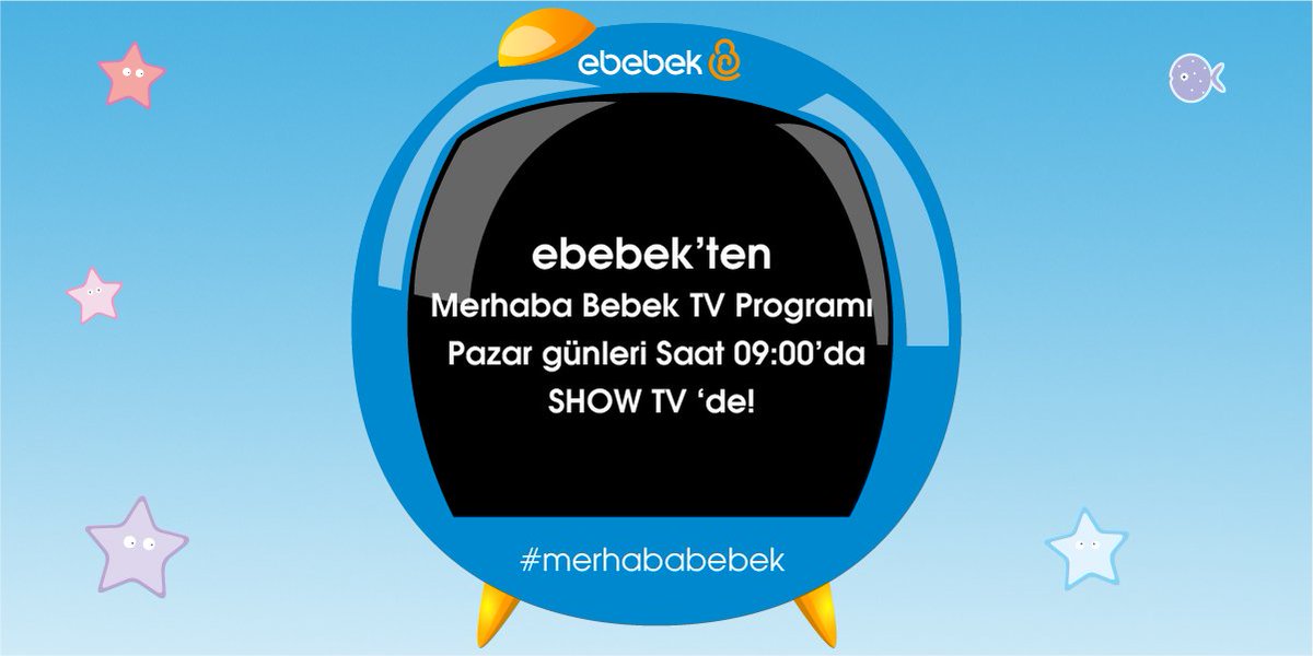 ebebek's tweet photo. "Merhaba Bebek" keyifli sohbetleri ve Şengül PALLI’nın sunumuyla 8 Kasım Pazar günü saat 09:00’da Show TV’de! https://t.co/J234QlNEJZ