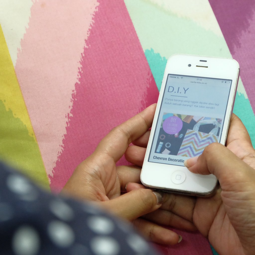 Abis upload tutorial bikin chevron totebag di <a href="/ceritakitaID/">ceritakitaid</a>. Yuk... cerita-kita.co.id/DIY @GogirlMagazine #ggrep