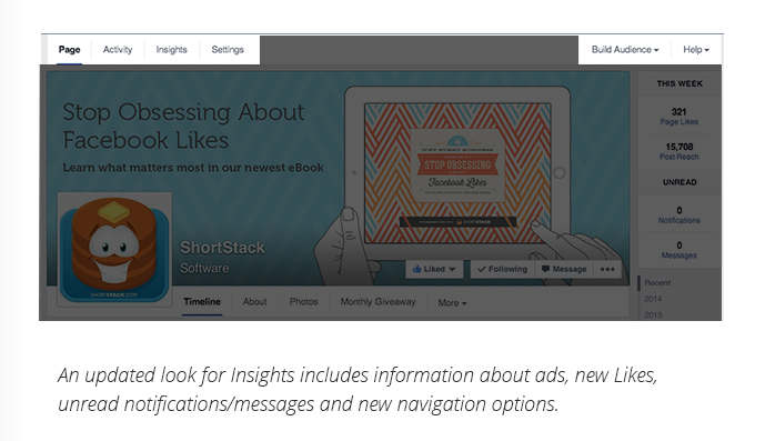 dMarkComm's tweet image. Everything You Need to Know About Facebook's New Page Design: buff.ly/1MboBYm via @shortstacklab