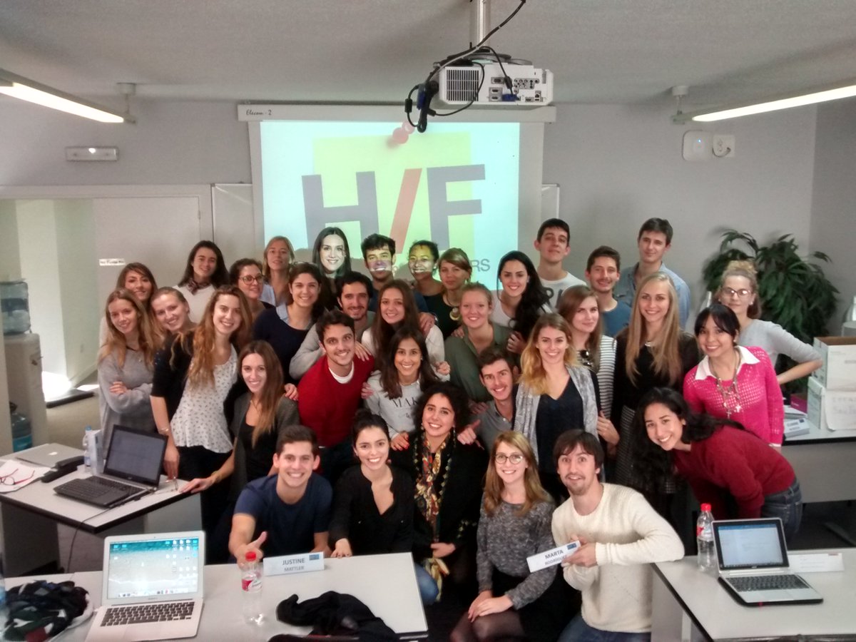 antoniohyder's tweet photo. @ESCPeurope digital marketing students Madrid applying a novel @HackFoundSV method by @iamelgringo &amp; @lauranelson97 https://t.co/Rcu2cKQemr