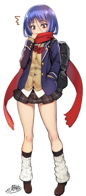 一応タイツなし差分もあげておこう 