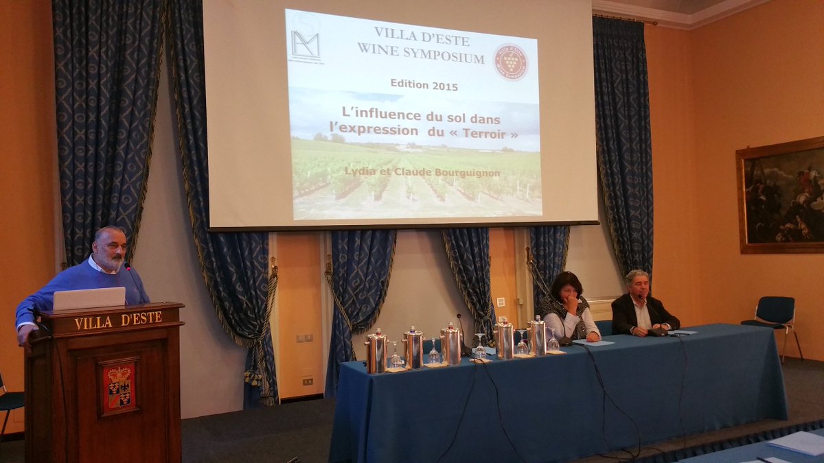 villadesteWS's tweet photo. #VDEWS Seminar 3 : «Terroirs» by Lydia and Claude Bourguignon https://t.co/a84ikYKd6O