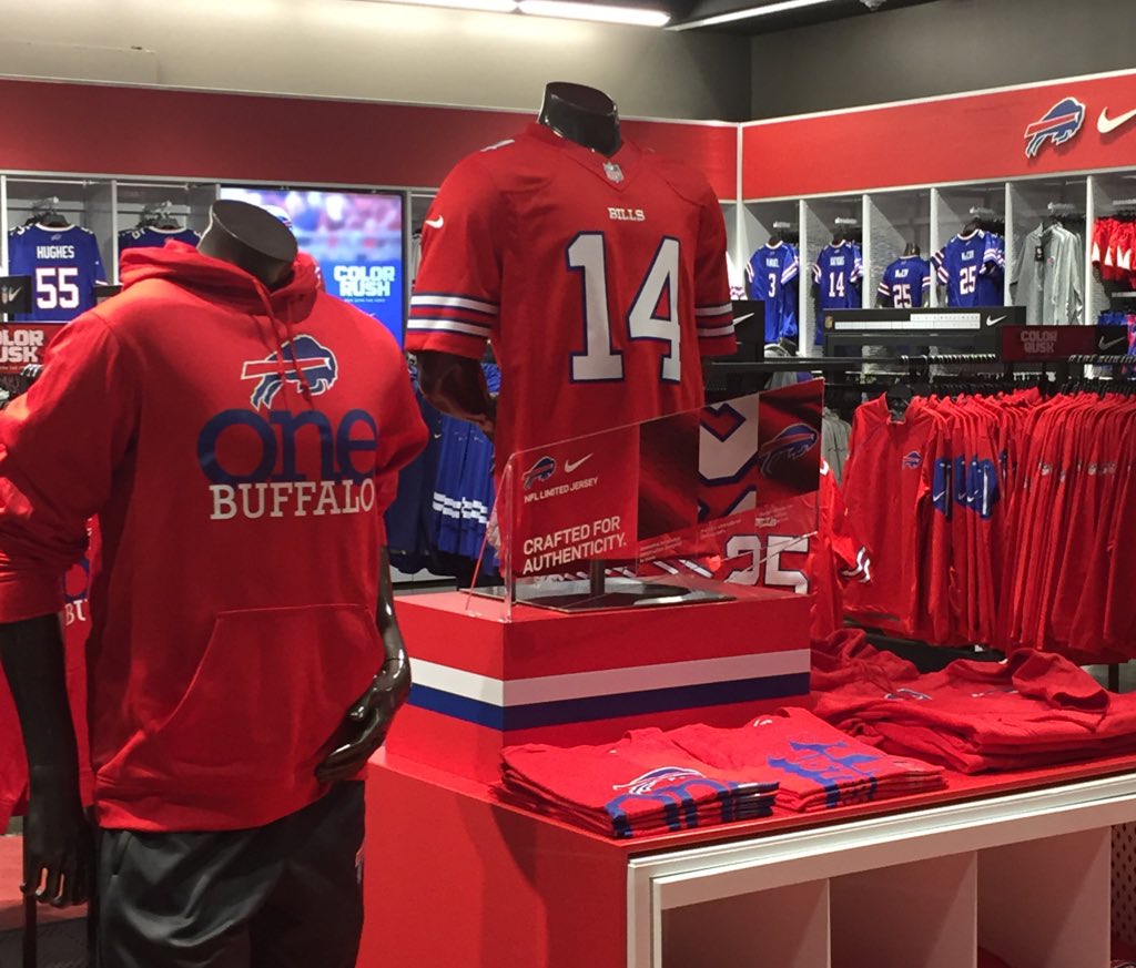 Buffalo Bills on Twitter: "Just in at The Bills Store: all red #ColorRush gear. Come and get it it's hot! https://t.co/jnuOpY72Wa" / Twitter