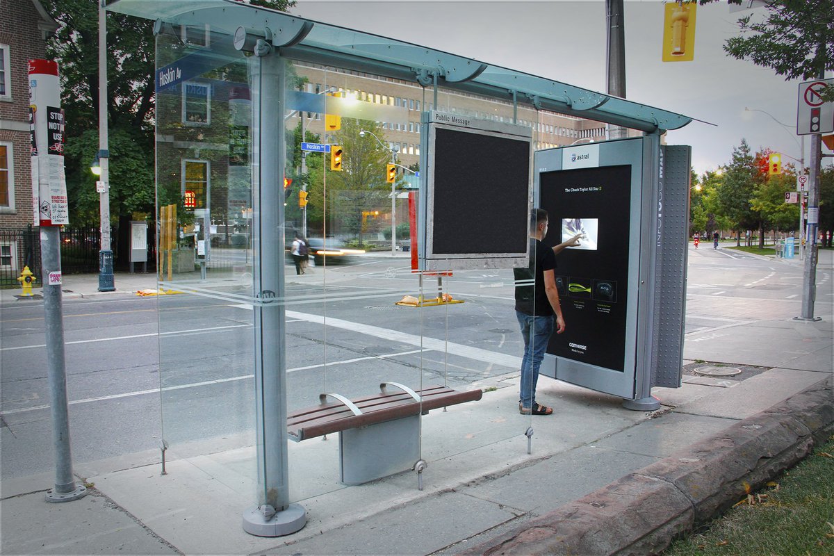 Astral Out of Home (@BellMediaSales) is launching an #interactive network in TTC shelters. bit.ly/1GOIbN6
