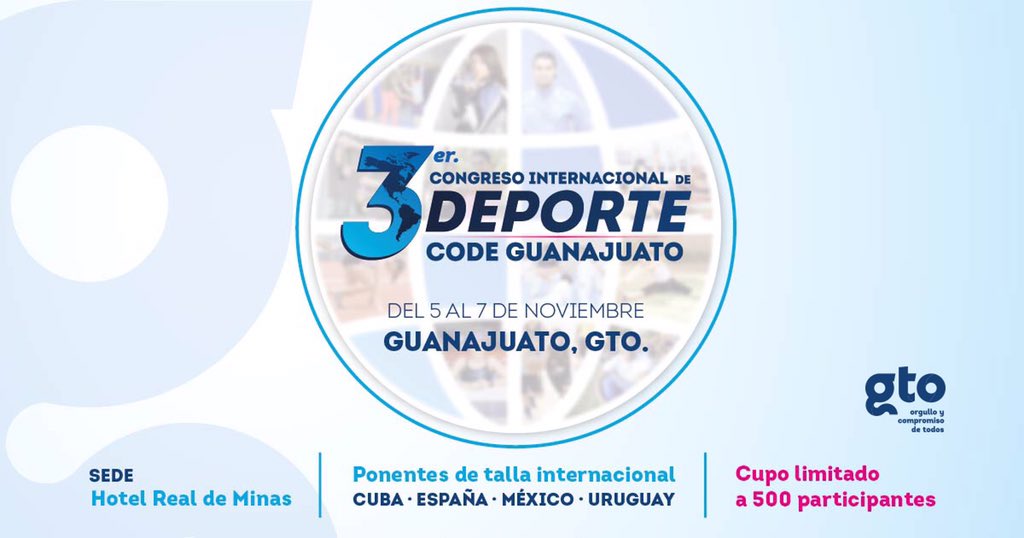 gobgente's tweet photo. #Hoy @miguelmarquezm y @guanajuatocode entregan Premio Estatal del Deporte en el marco del #CIDeporte. https://t.co/gHOlONMxWy