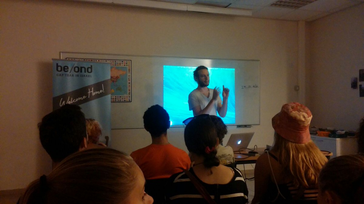 Beyondyear's tweet image. Reflecting on a great week in #TelAviv. @VaniaHeymann thanks for coming to speak with us! #shabbatshalom