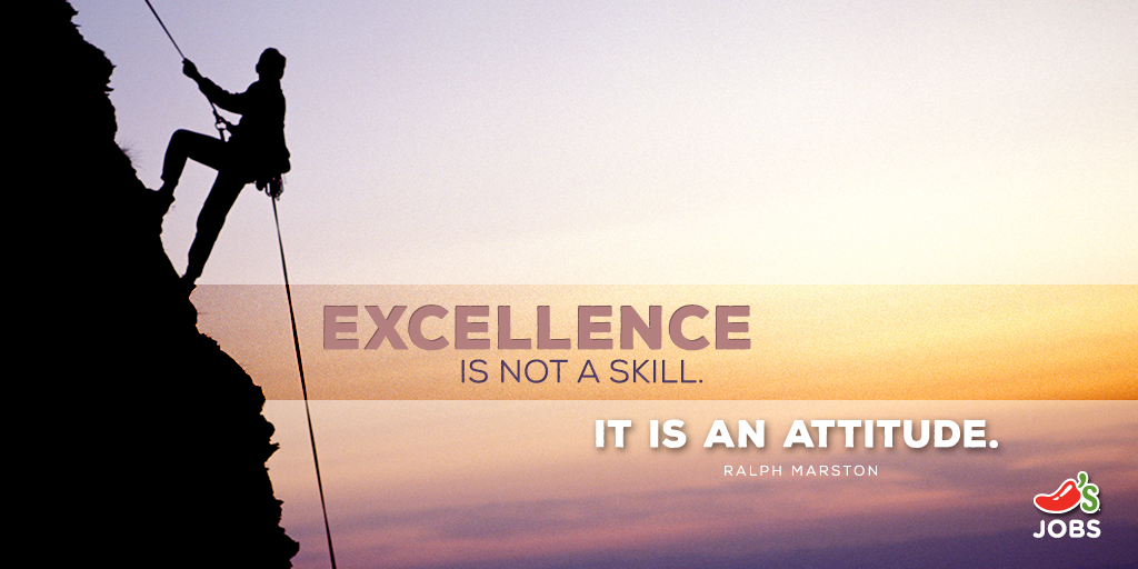 ChilisJobs's tweet photo. How do you inspire excellence? #Chilis40 https://t.co/ufmajlP1MC