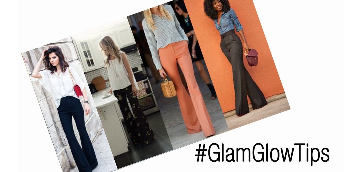 GlamGlowImagen's tweet photo. El corte "flare" en los pantalones son de lo más acertado, no llegan a ser tan acampanados. Los amarás #GlamGlowTips https://t.co/D6hhBPiQPU