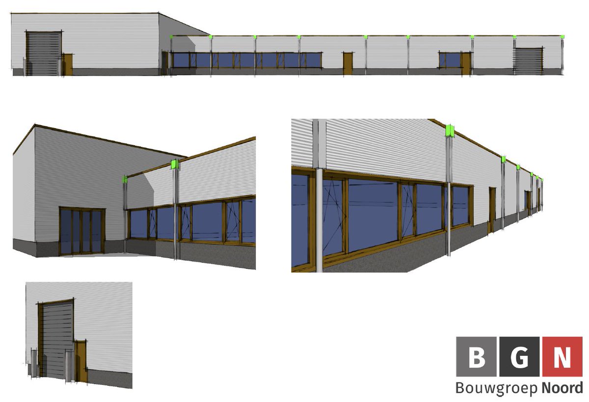 BouwgroepNoord's tweet photo. Aangenomen! Verbouw / renovatie bedrijfspand van 4.000 m2 te Drachten in opdracht van fa. A. th. Boer te Drachten. https://t.co/DGnonse3r2