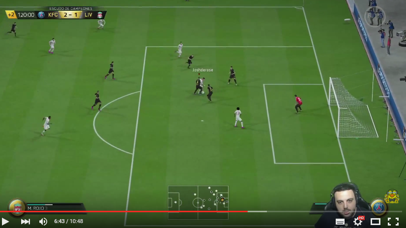 RobertPG94's tweet photo. @DoctorePoLLo Es cosa mía o el empate del rival es en fuera de juego jajaja #fifarato https://t.co/lEfvlK0pnb