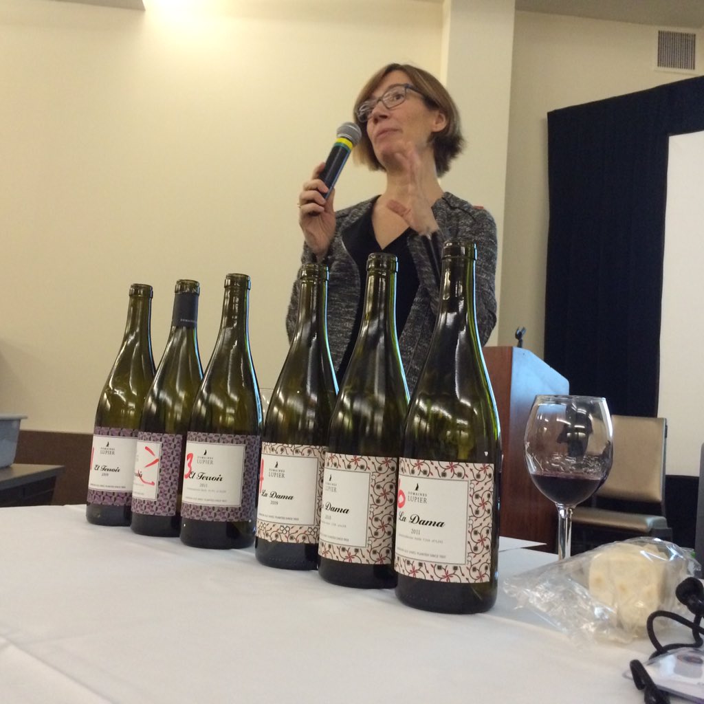 wineTT's tweet photo. High elevation ancient garnacha @DomainesLupier @AmericanWineSoc #aws48 @WinesofSpainSL https://t.co/uFhmoX673A