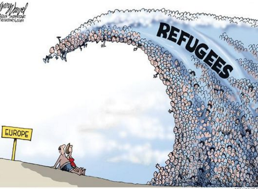MigrationCrisis's tweet photo. #migrationcrisis Big wave coming in! https://t.co/0p7zgh4eeW