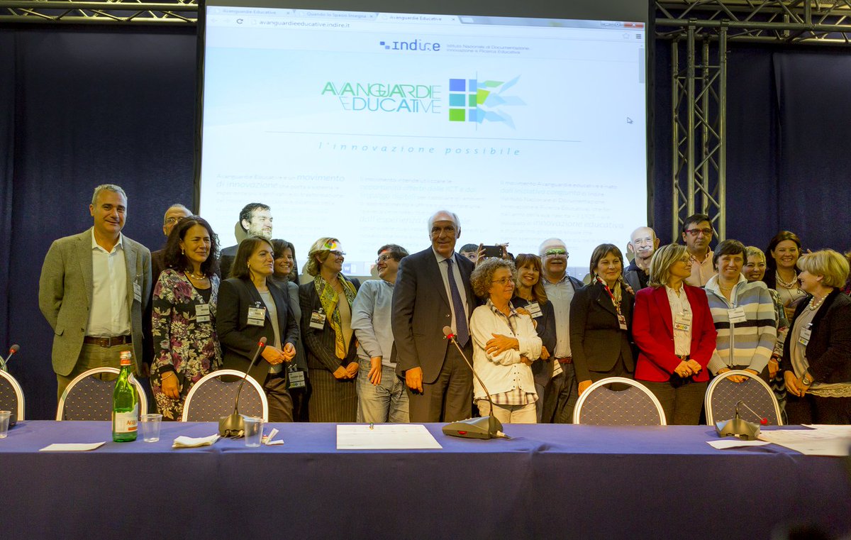 Un anno fa nasceva il movimento #avanguardieeducative che oggi conta 263 #scuole! L'#innovazione possibile!