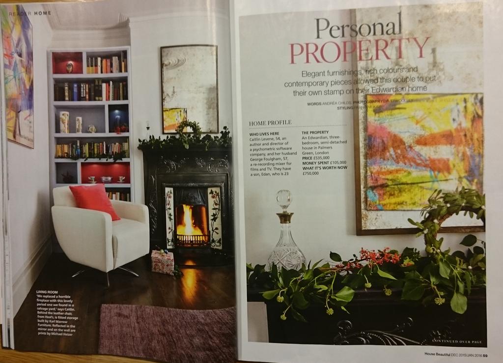Mirrorworks's tweet photo. A double page with our #bronzetarnish #antiquemirror in this month's @HB #handmade &amp; #silvered by #mirrorworks https://t.co/H0vkiLRNJp