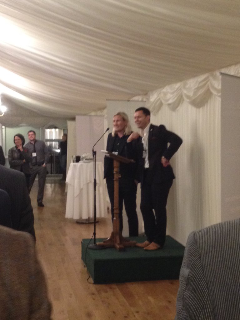 League_Business's tweet photo. .@BigEorl and @RHunterPaul fielding questions in #Parliament at our #rugbyleague #business reception https://t.co/IT5E3ruxZx
