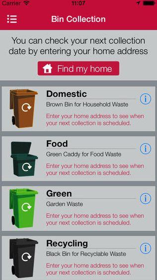Can’t remember which bins to put out? Use ‘Wolverhampton City Council’ app and receive alerts direct to your phone