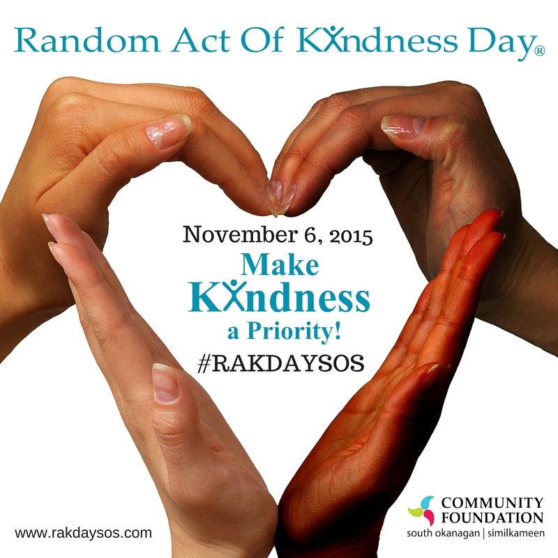 NeilSquireSoc's tweet photo. Today is Random Act of Kindness Day! So far what have you done for #RAKDAYSOS ? https://t.co/DS8AguLsiu