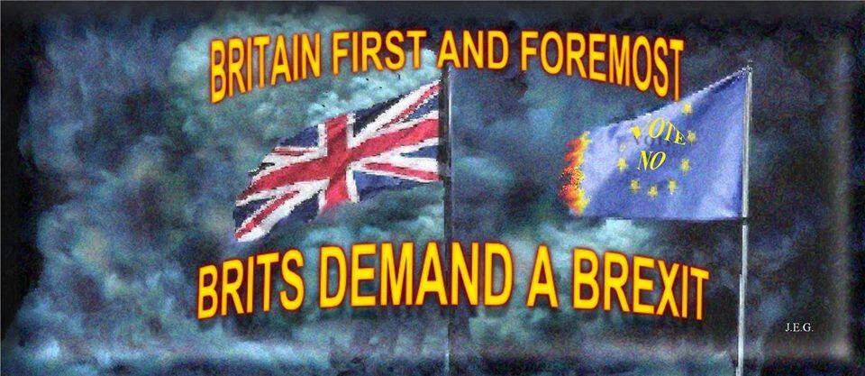 antieuwigan's tweet photo. Don't ever waver in your determination to get the UK out of the EU. #brexit https://t.co/y9HRxMfdgi